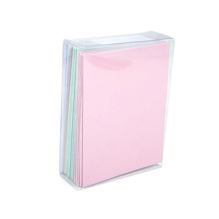 Klarsichtschachteln rPET mit Automatikboden 11.4x3.8x14.9 cm (25 Stück) [PLB74R]