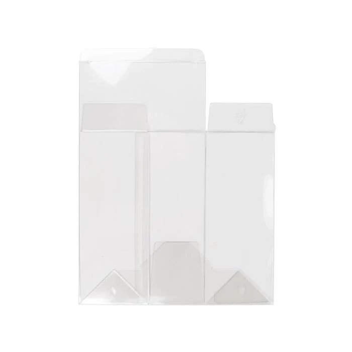 Klarsichtschachteln rPET mit Automatikboden 13.7x7.6x18.7 cm (25 Stück) [PLB67R]
