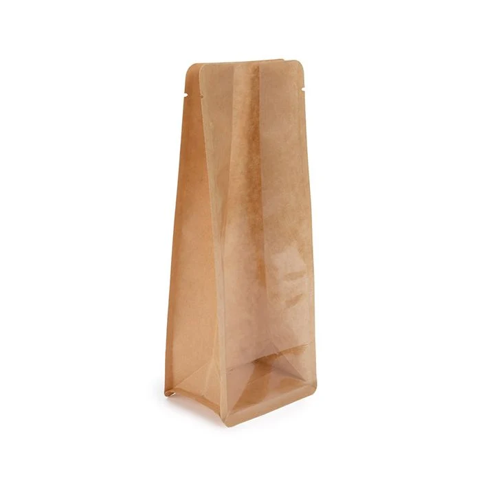 Blockbodenbeutel Kraft 8.9x7x22.9 cm (100 Stück) [BB2K]