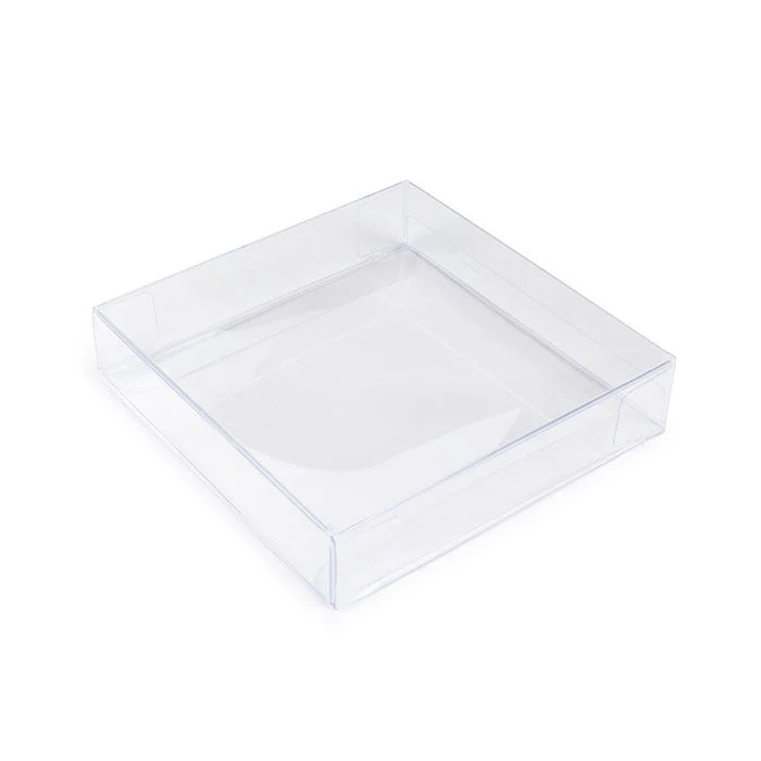 Klarsichtschachteln 11,4x2,5x11,4 cm Hochtransparent (25 Stück) [FB304]
