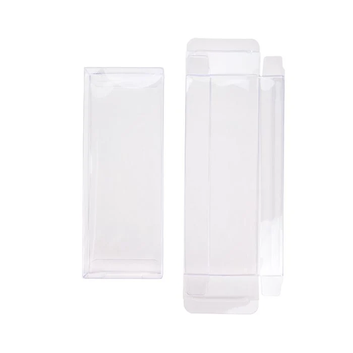 Klarsichtschachteln 7,6x2,5x20,3 cm Hochtransparent (25 Stück) [FB302]