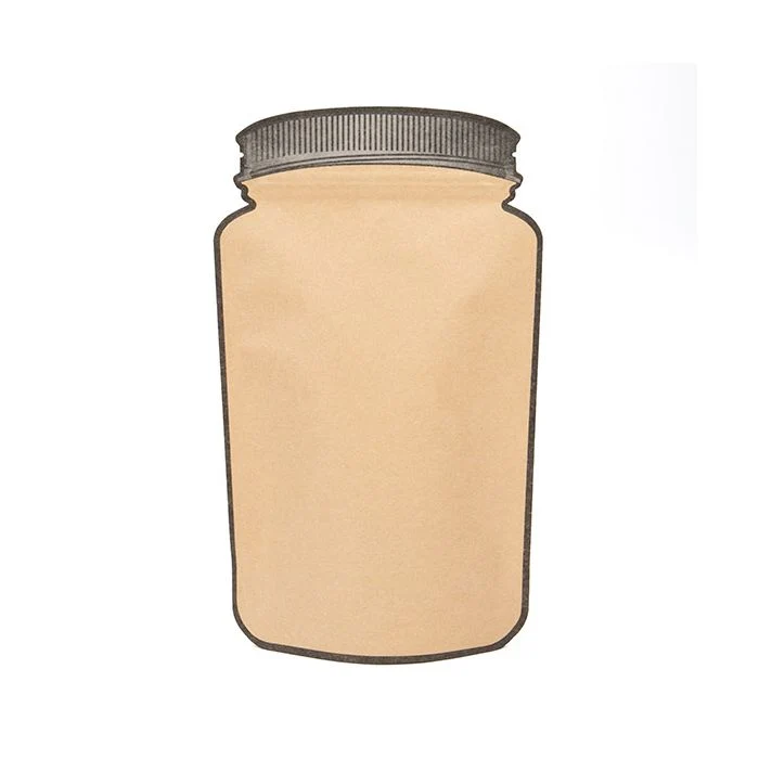 Einmachglas-Form Beutel Kraft 15,2x7,9x25,4 cm (100 Stück) [SP7KZ]
