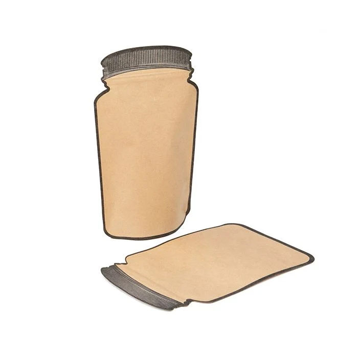 Einmachglas Form Beutel Kraft 13x7,6x20,6 cm (100 Stück) [SP3KZ]