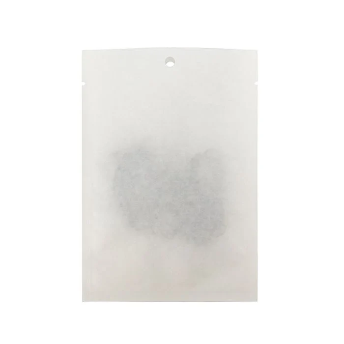 Kraft Klappenbeutel Weiß Umweltfreundliche 10,2x15,2 cm Verschließbar (100 Stück) [KHS46WK]