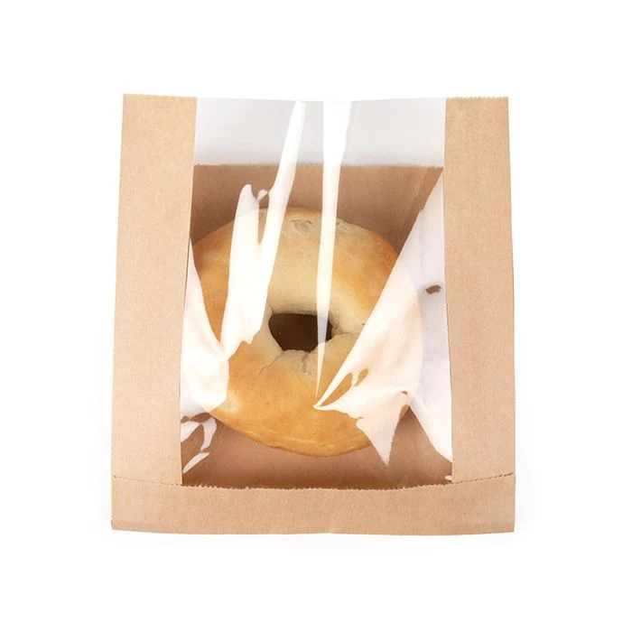 Kraft Klappenbeutel 15,9x2,9x16,5 cm mit Seitenfalte (100 Stück) [KBB8]