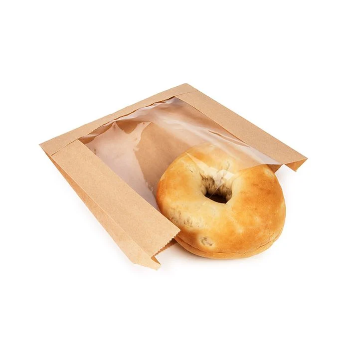 Kraft Klappenbeutel 15,9x2,9x16,5 cm mit Seitenfalte (100 Stück) [KBB8]