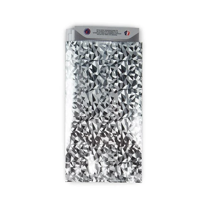 Kunststoffbeutel Holographischer Kristall 7,6x14 cm und Verschweißbar (25 Stück) [SVP35HHI]