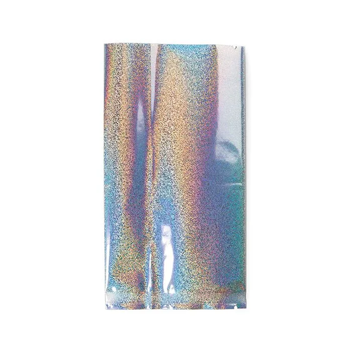 Kunststoffbeutel Glitter Holographisch 7,6x14 cm und Verschweißbar (25 Stück) [SVP35HHG]