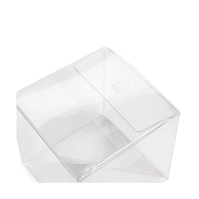 Klarsichtschachteln rPET mit Automatikboden 7.6x7.6x7.6 cm (25 Stück) [PLB58R]