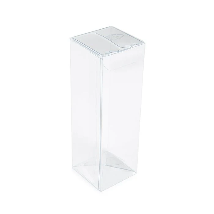 Klarsichtschachteln rPET mit Automatikboden 4.1x4.1x12.7 cm (25 Stück) [PLB34R]