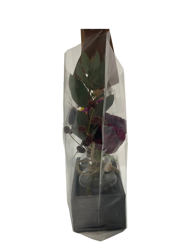 Hülse mit Griffen für Blumenvasen extra klein 25x38x16cm Boden (50 Stück) [SL0042064A]