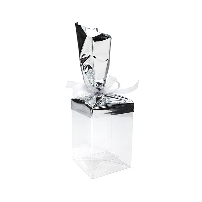 Folientopper Metallic Silber 22,9x43,2 cm (25 Stück) [MT3S]