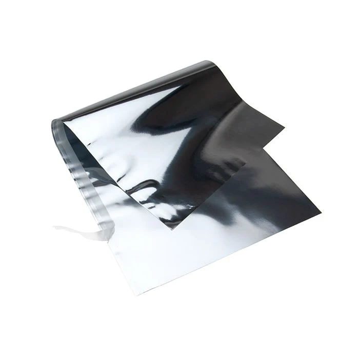 Folientopper Metallic Silber 22,9x43,2 cm (25 Stück) [MT3S]