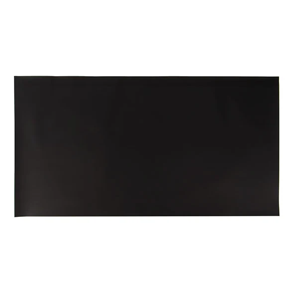 Folientopper Metallic Matt Schwarz 22,9x43,2 cm (25 Stück) [MT3MB]