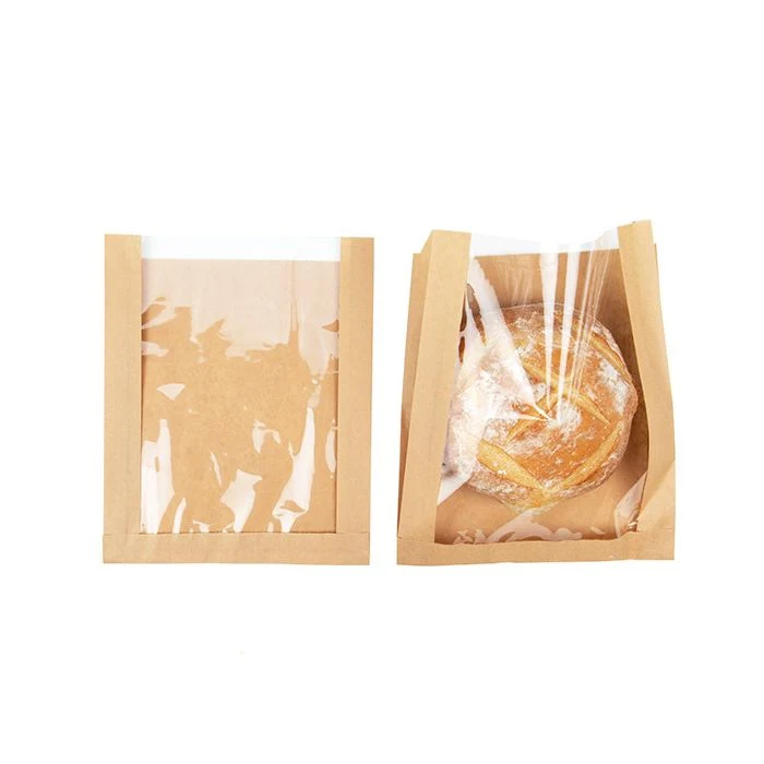 Kraft Klappenbeutel 22,9x4,1x27,9 cm mit Seitenfalte (100 Stück) [KBB4]