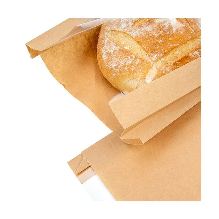 Kraft Klappenbeutel 22,9x4,1x27,9 cm mit Seitenfalte (100 Stück) [KBB4]