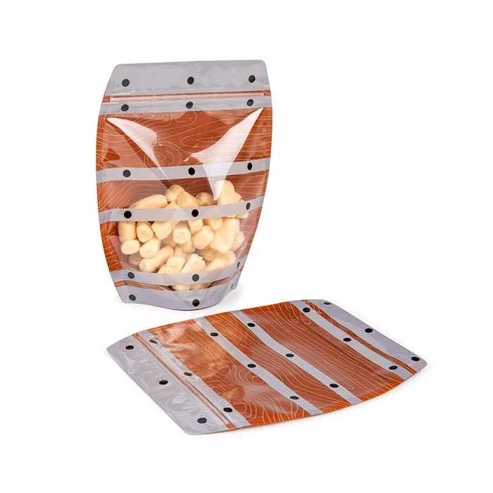 Standbodenbeutel Fassform 16,5x7,6x20,3 cm (100 Stück) [SP7BAZ]