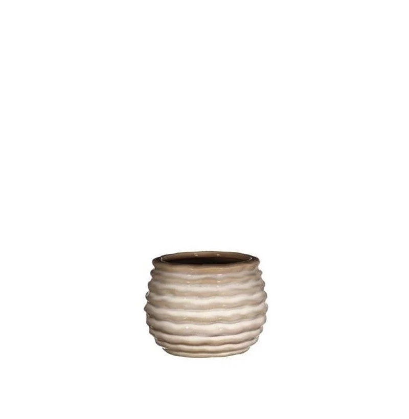 Topf Rise Creme Ø6,5 x h: 8 cm (12 Stück) [IFS-33962]