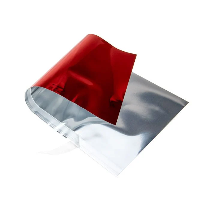 Folientopper Metallic Rot 17,8x33 cm (25 Stück) [MT2R]