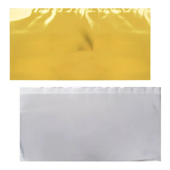 Folientopper Metallic Gold 17,8x33 cm (25 Stück) [MT2G]
