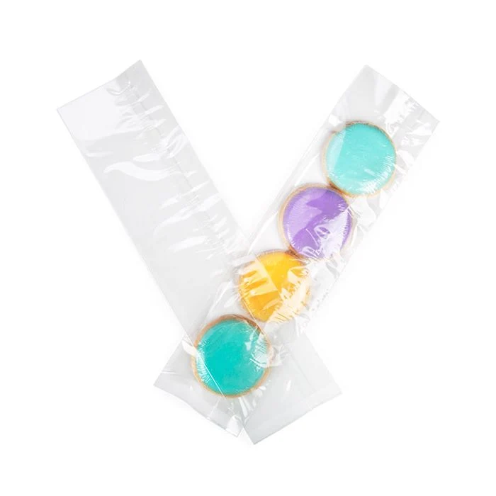 Plastikbeutel 7,6x27,9 cm Verschweißbar durch Hitze (100 Stück) [SFB311]