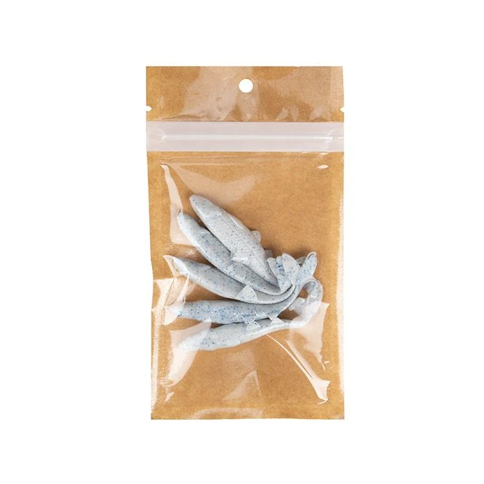 Druckverschlussbeutel Umweltfreundlich Kraft 7.6x11.4 cm (100 Stück) [HZBBE3KC]
