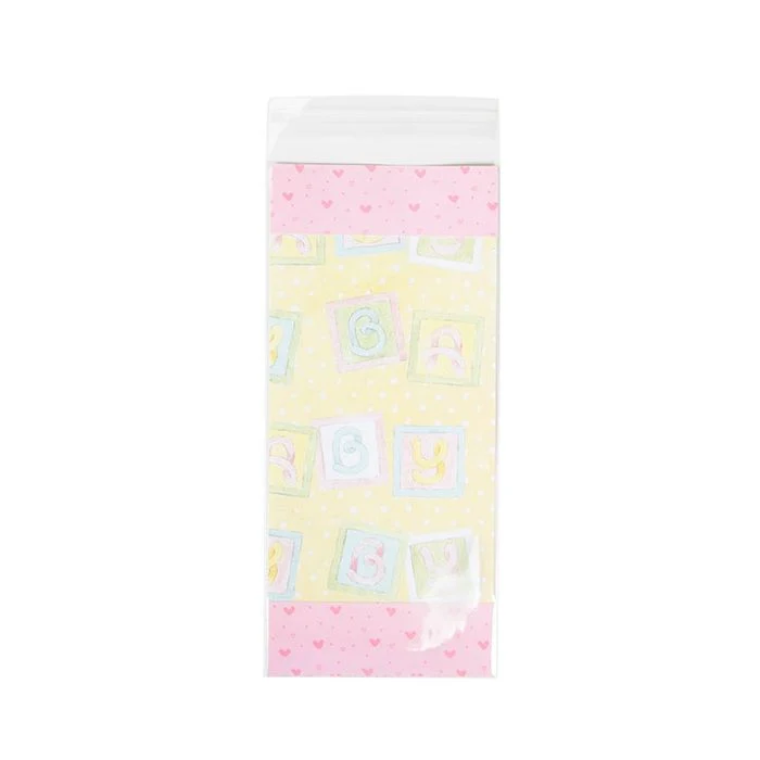 Klappenbeutel 10,3x22,9 cm Hochtransparent (100 Stück) [B49XS]
