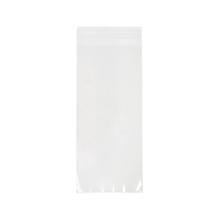Klappenbeutel 11x24,4 cm Hochtransparent (100 Stück) [B49M]