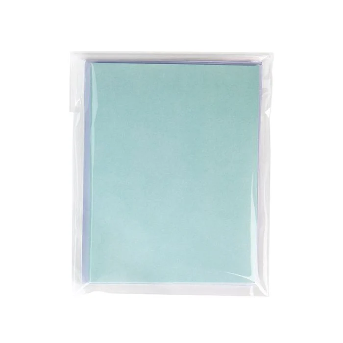 Umweltfreundliche Beutel 13x17.1 cm Transparent mit Schutzverschluss (100 Stück) [GC6B2PC]