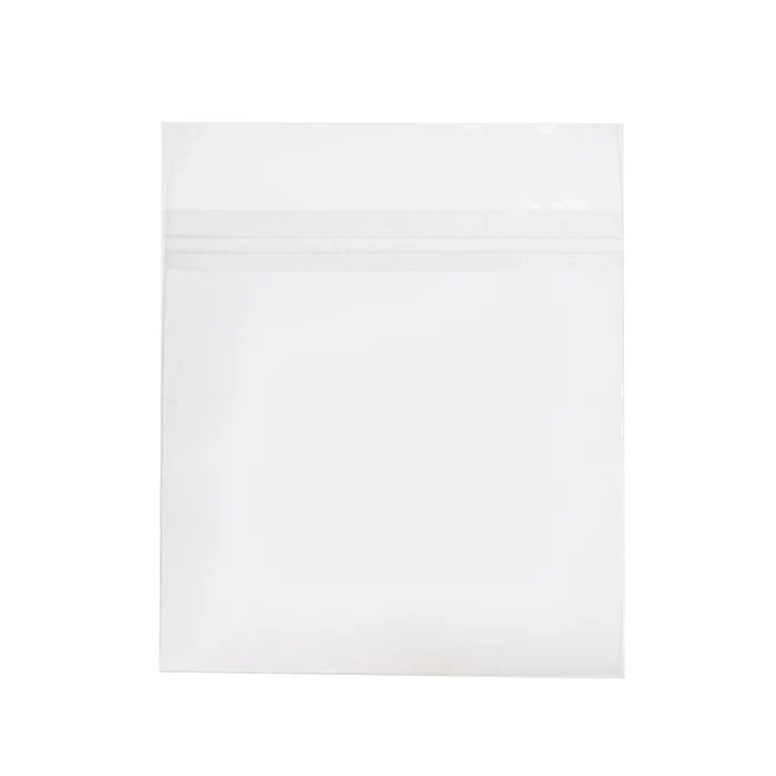 Umweltfreundliche Beutel 15.9x15.9 cm Transparent mit Schutzverschluss (100 Stück) [GC66PC]