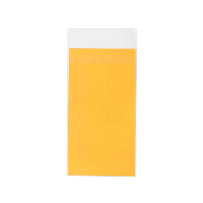 Umweltfreundliche Beutel 10.2x19.1 cm Transparent mit Schutzverschluss (100 Stück) [GC4E7HPC]