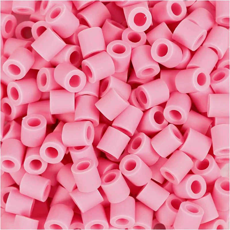 NABBI BioBeads, Größe 5x5 mm, Lochgröße 2.5 mm, medium, Rosa, 1000 Stk/ 1 Pck [HOB-9067760]