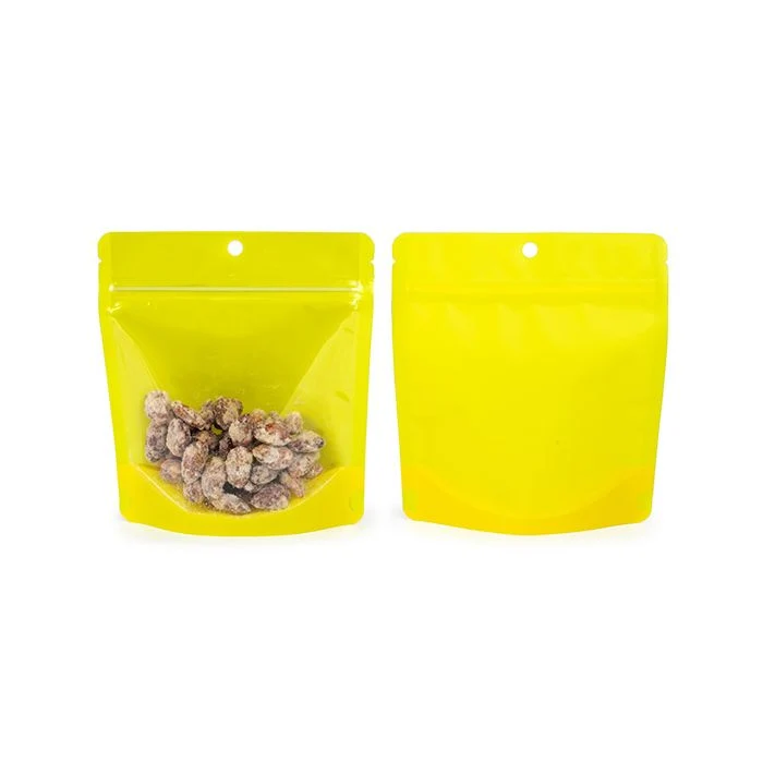 Standbodenbeutel Neon Gelb 15.9x6.4x14.6 cm (100 Stück) [ZBGNSHZYW]