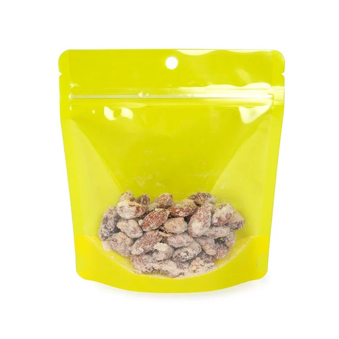 Standbodenbeutel Neon Gelb 15.9x6.4x14.6 cm (100 Stück) [ZBGNSHZYW]