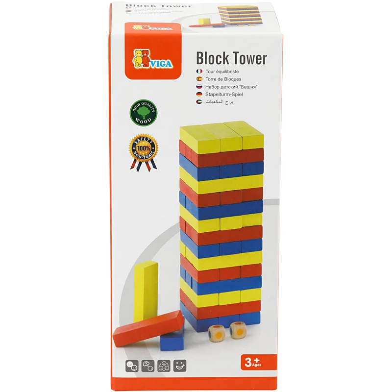 VIGA Spielzeug Stapelturm, 1 Set [HOB-907763]