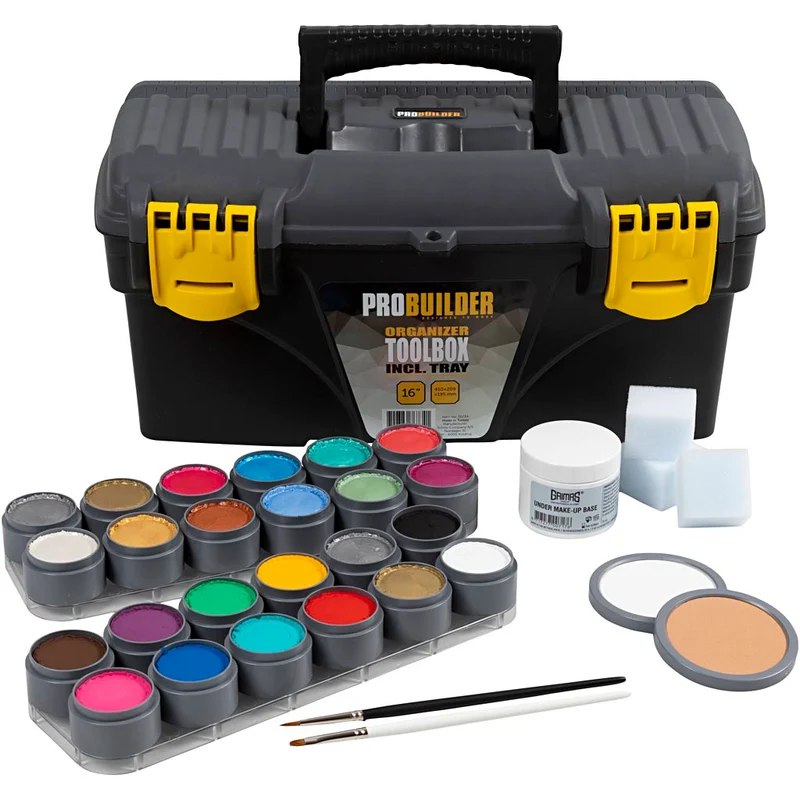Grimas Makeup-Koffer, Sortierte Farben, 39 Teile/ 1 Set [HOB-840355]