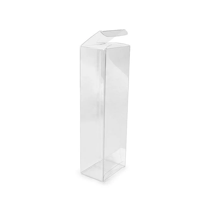 Plastik-Geschenk-Box 6,8x4,9x22,7 cm Kristall-Klar (25 Stück) [FPB262]