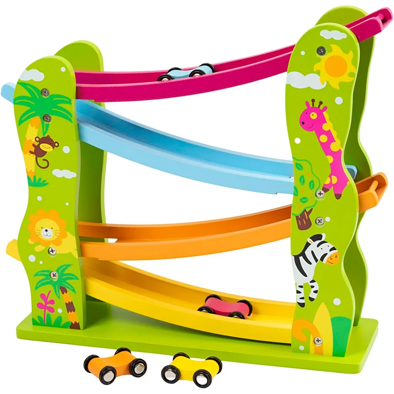 VIGA Straße für Spielzeugautos, Größe 37x35x10 cm, 1 Stk [HOB-907758]