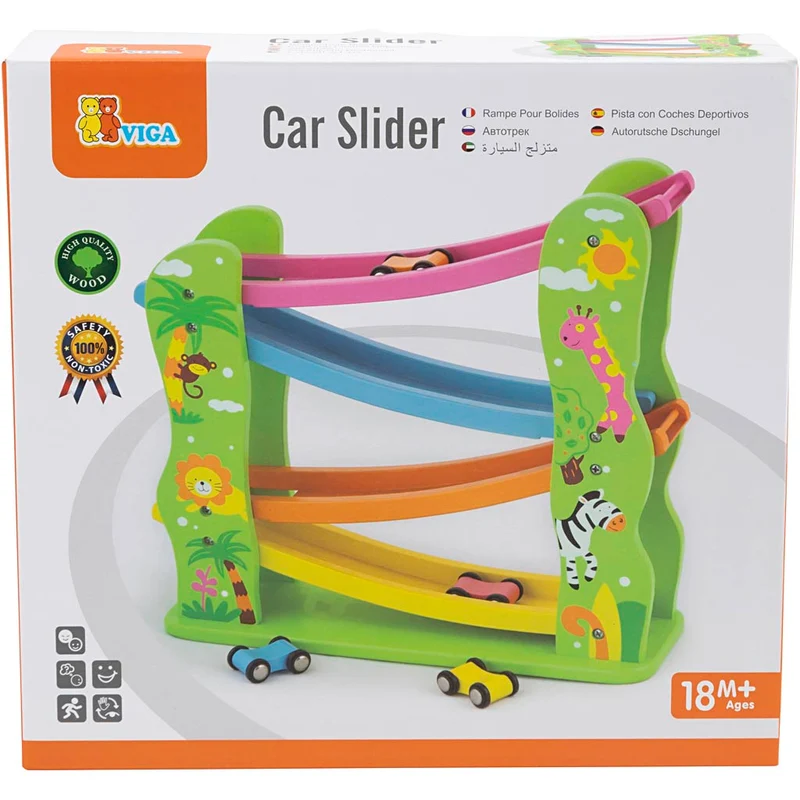 VIGA Straße für Spielzeugautos, Größe 37x35x10 cm, 1 Stk [HOB-907758]