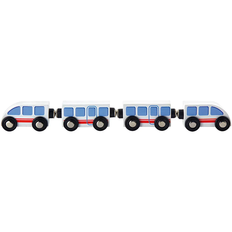 VIGA Eisenbahnzubehör, Zugreisende, Größe 310x72x36 mm, 4 Teile/ 1 Set [HOB-907746]