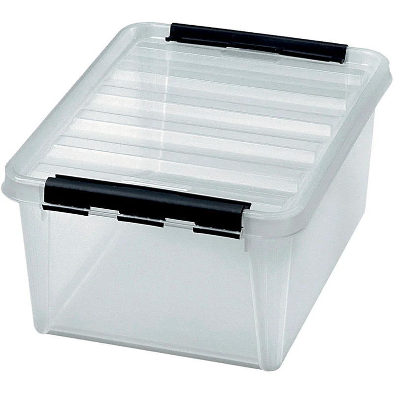 Aufbewahrungsbox mit Deckel, Größe 40x30x18,5, 15 l, 1 Stk [HOB-712255]