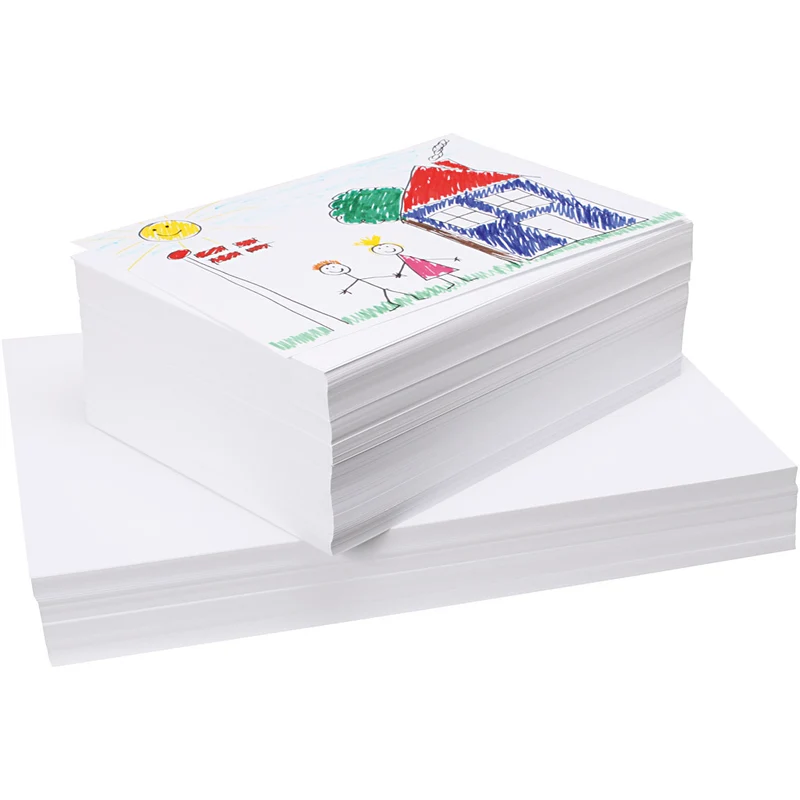 Hochwertiges Zeichenpapier, A3,A4, 130+160 g, Weiß, 750 Bl./ 1 Pck [HOB-980455]