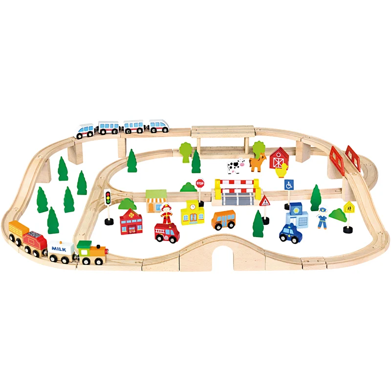 VIGA Autobahn und Stadt, 90 Teile/ 1 Set [HOB-907741]