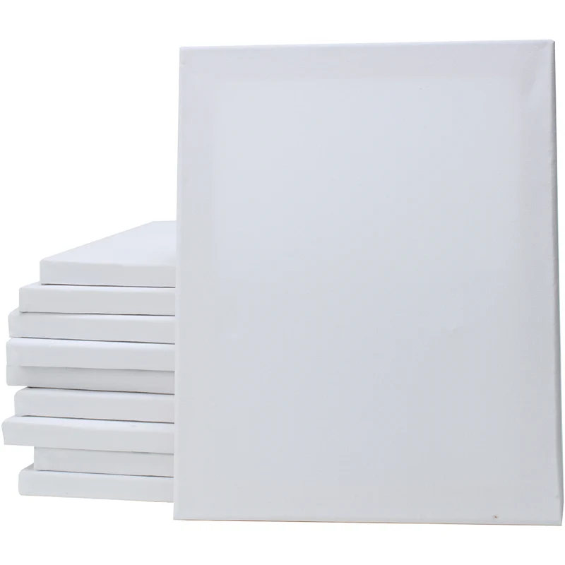 Leinwand, T 1,6 cm, Größe 40x50 cm, 280 g, Weiß, 20 Stk/ 1 Pck [HOB-980375]