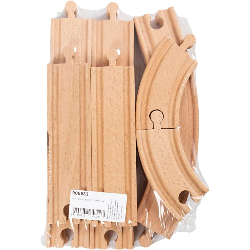VIGA Bahngleise, 12 Teile/ 1 Set [HOB-908533]