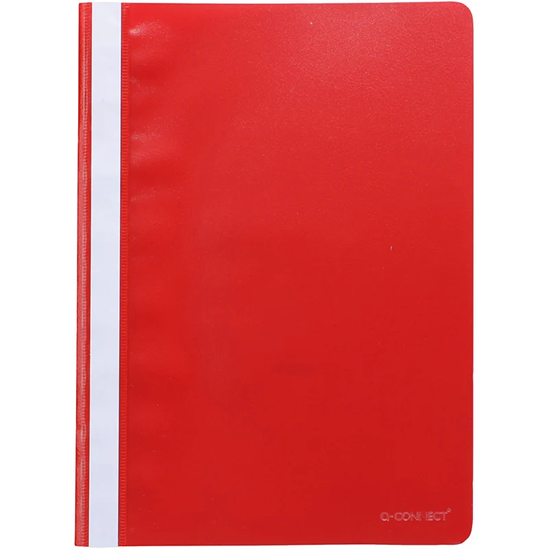 Plastik-Schnellhefter, A4, Rot, 50 Stk/ 1 Pck [HOB-212034]