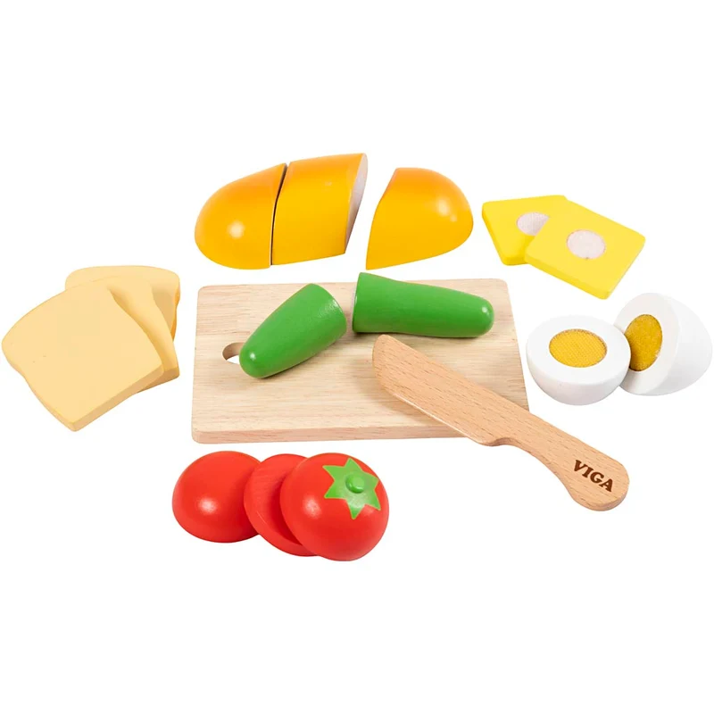 VIGA Frühstücksset, Sortierte Farben, 1 Set [HOB-907718]