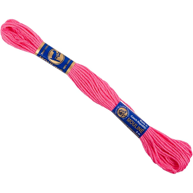 Stickgarn, Pink, 12x8 m/ 1 Pck [HOB-447805]