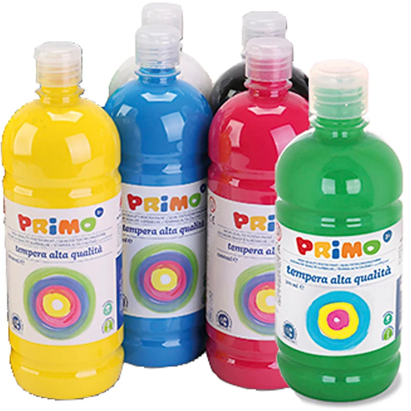 Temperafarbe Matt, Matt, Standard-Farben, 12x1000 ml/ 1 Pck [HOB-642196]