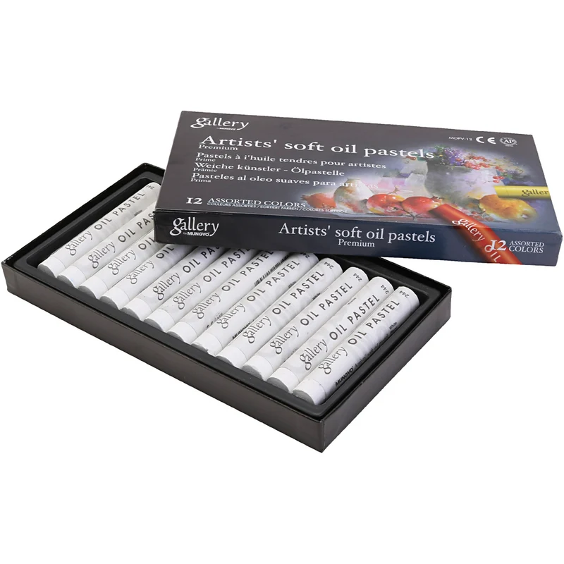 Gallery Ölkreiden, L 7 cm, D 11 mm, Dicke 11 mm, Weiß, 12 Stk/ 1 Pck [HOB-425301]